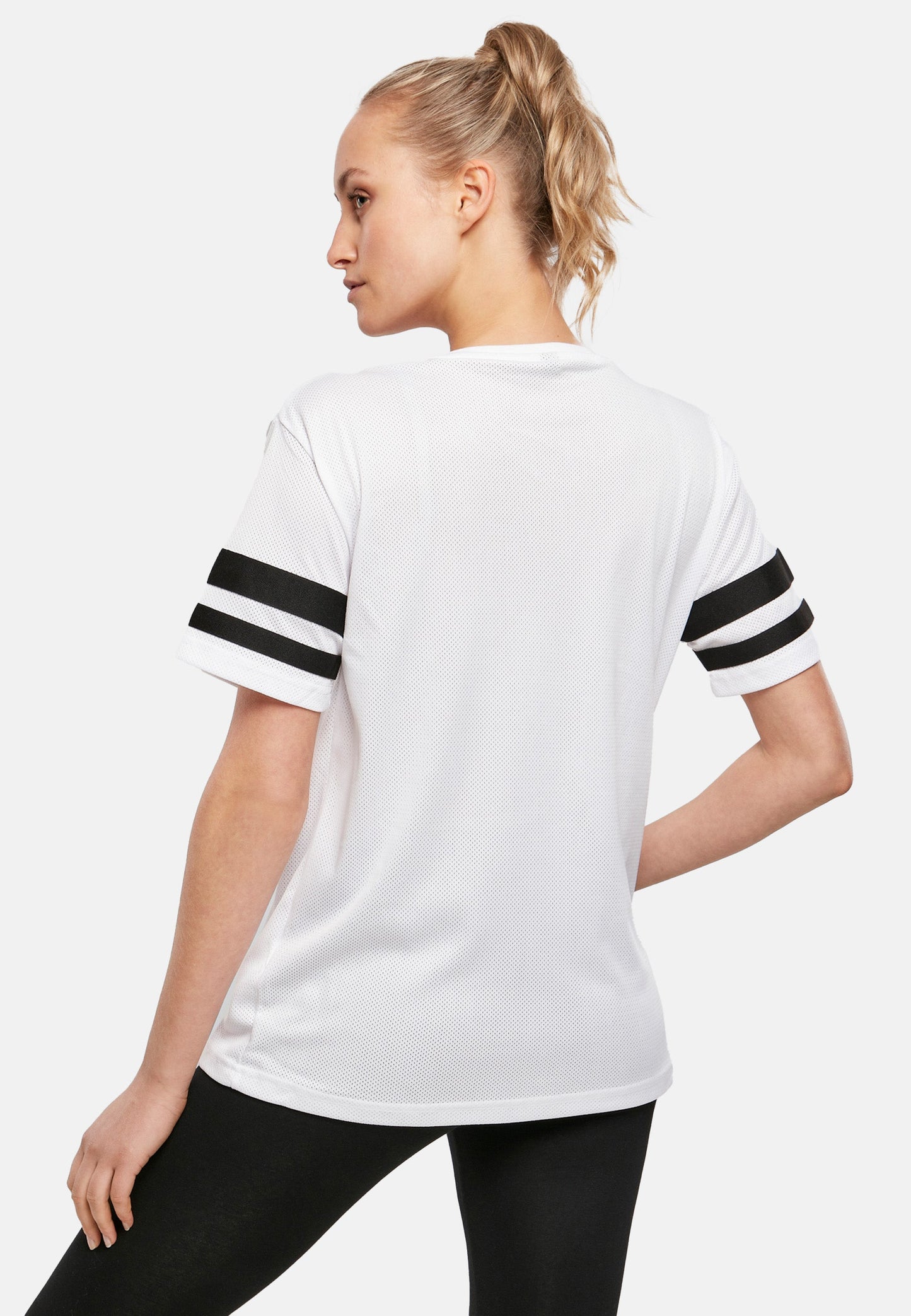 Mesh Tee - white - Damen