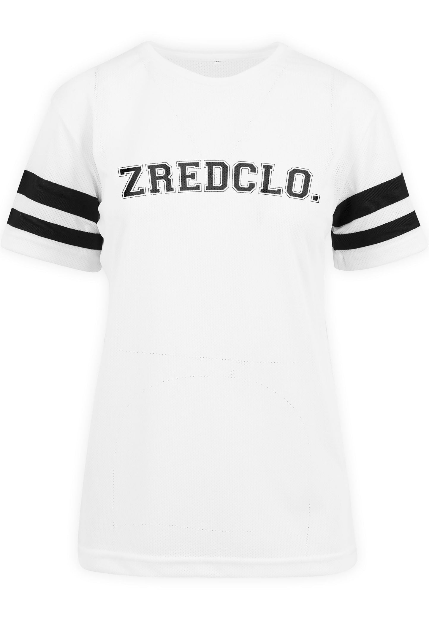 Mesh Tee - white - Damen